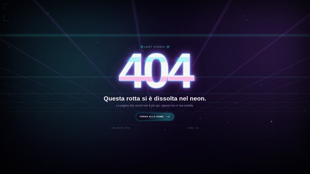Neon Lost Signal 404 (web_a004)