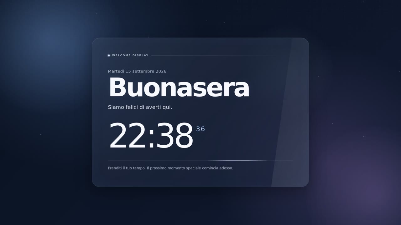 Benvenuto, è il tuo momento (business_a009)