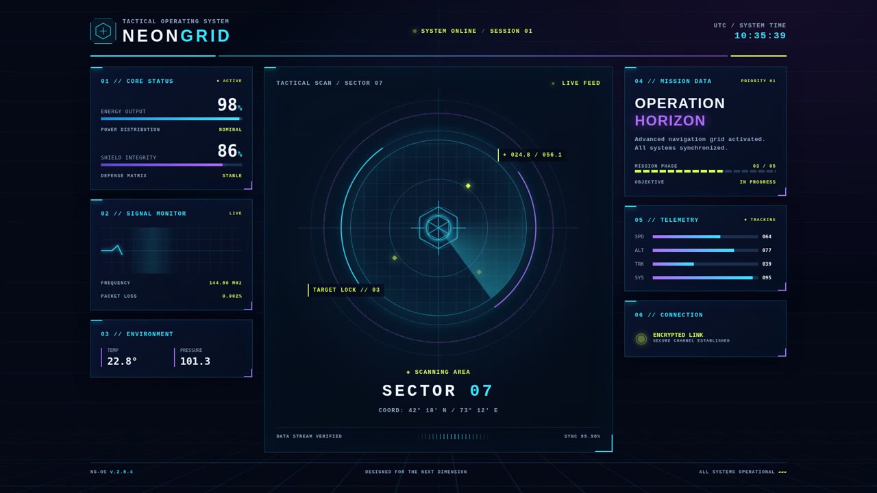 NEON GRID — HUD futuristico (gaming_a001)